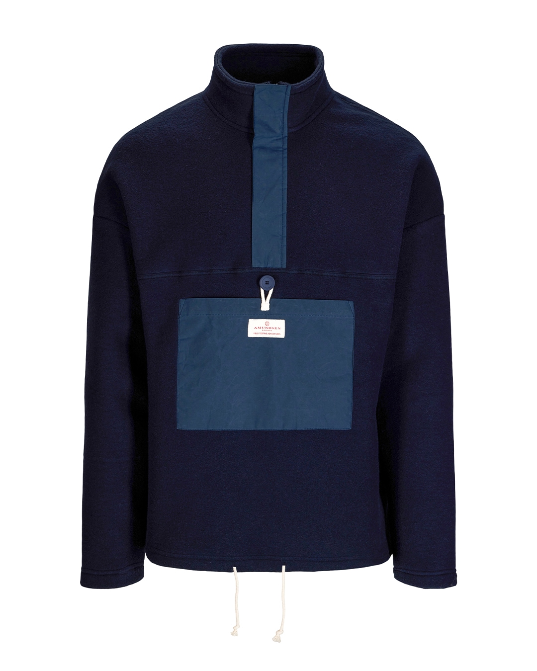 Amundsen V-Bond Waxed Fleece, Mens<br>Supermyk genser i italiensk ull-fleece!