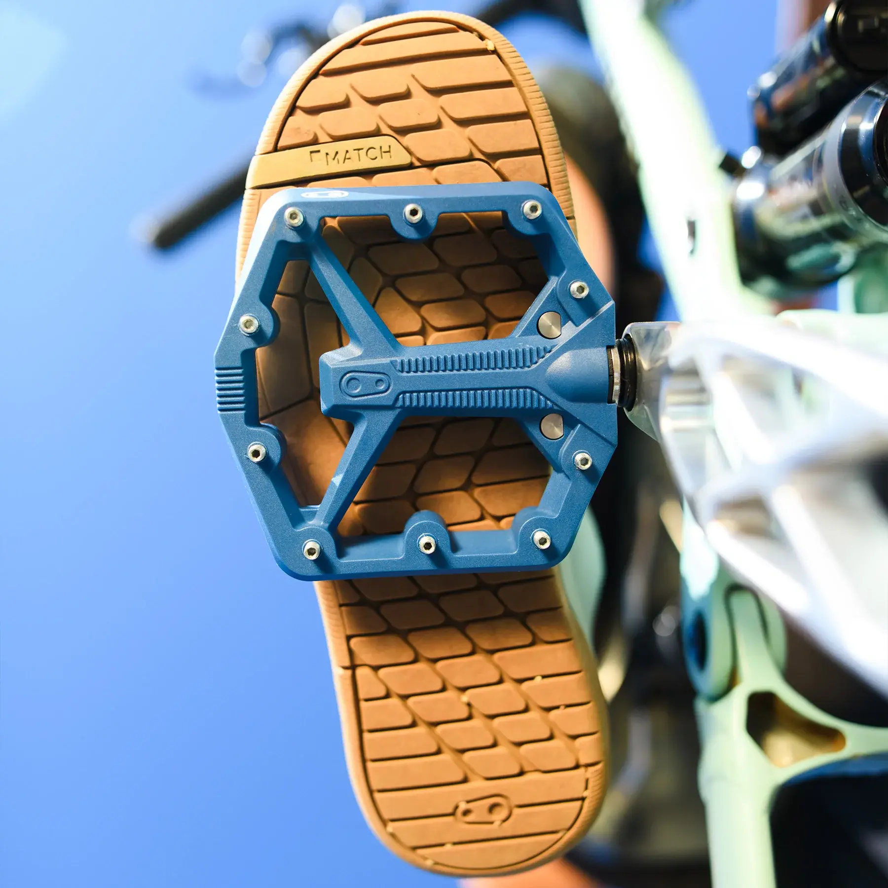 Crankbrothers Stamp 1 Gen 2 Small MTB Pedalen Blauw