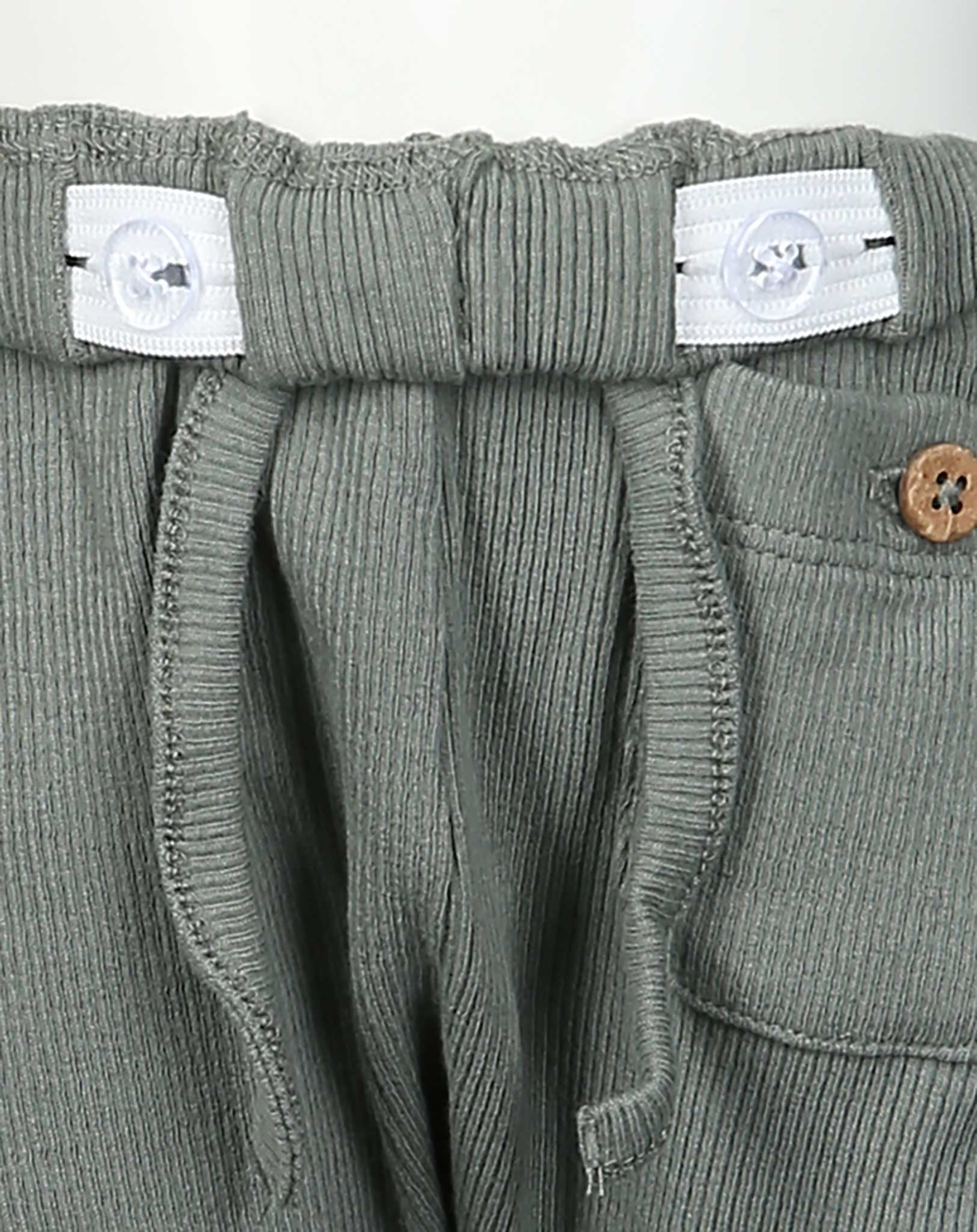 Stoffhose NBMGAGO UNI in agave green