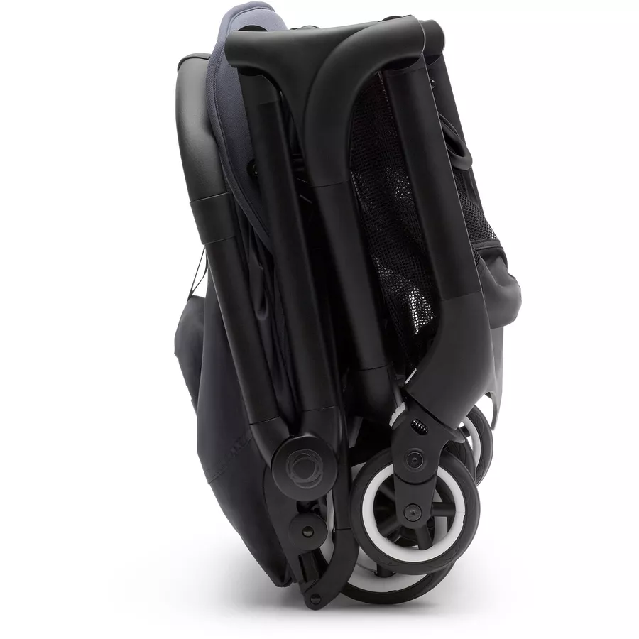 bugaboo Buggy Butterfly Complete BlackStormy Blue inklusive Bauchbügel