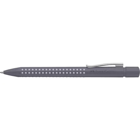 Faber-Castell - Kugelschreiber Grip 2010, Mine M, dapple gray