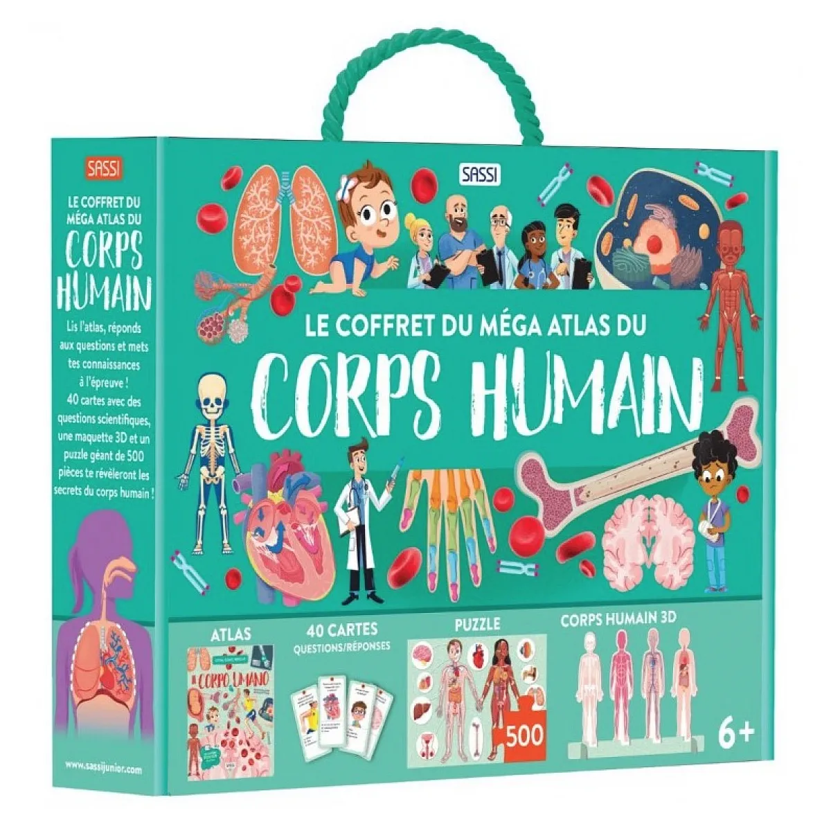 Atlas Complet du Corps Humain Sassi Junior