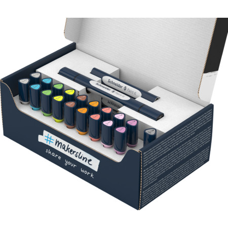 Schneider Paint-It 040 Twinmarker Set 2 (27teilig) Twinmarker