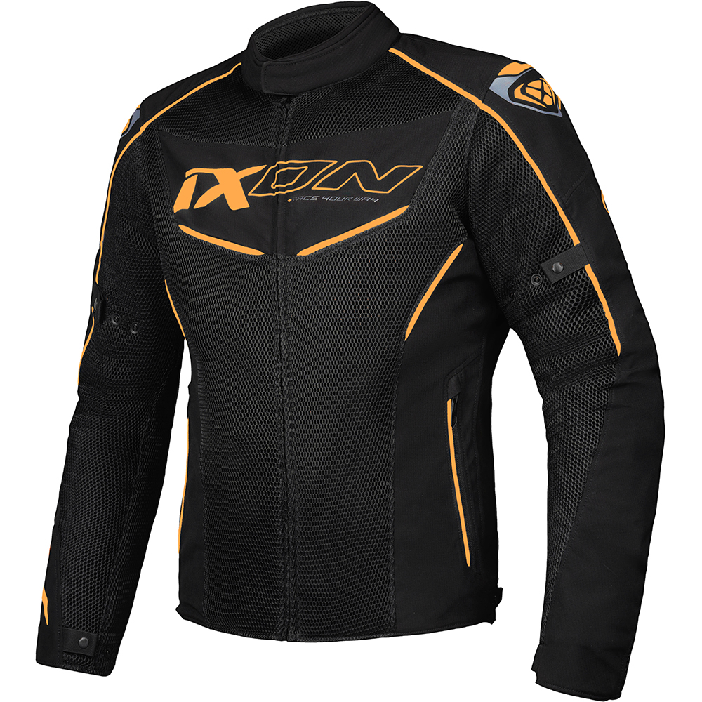 Ixon - Blouson Flicker Noir / Orange
