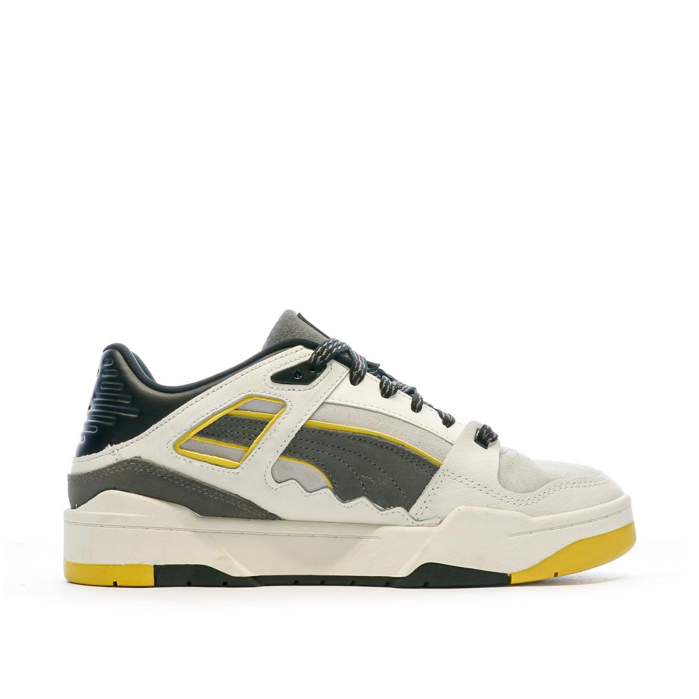 Puma Baskets Blanches/Grises Homme Puma Slipstream