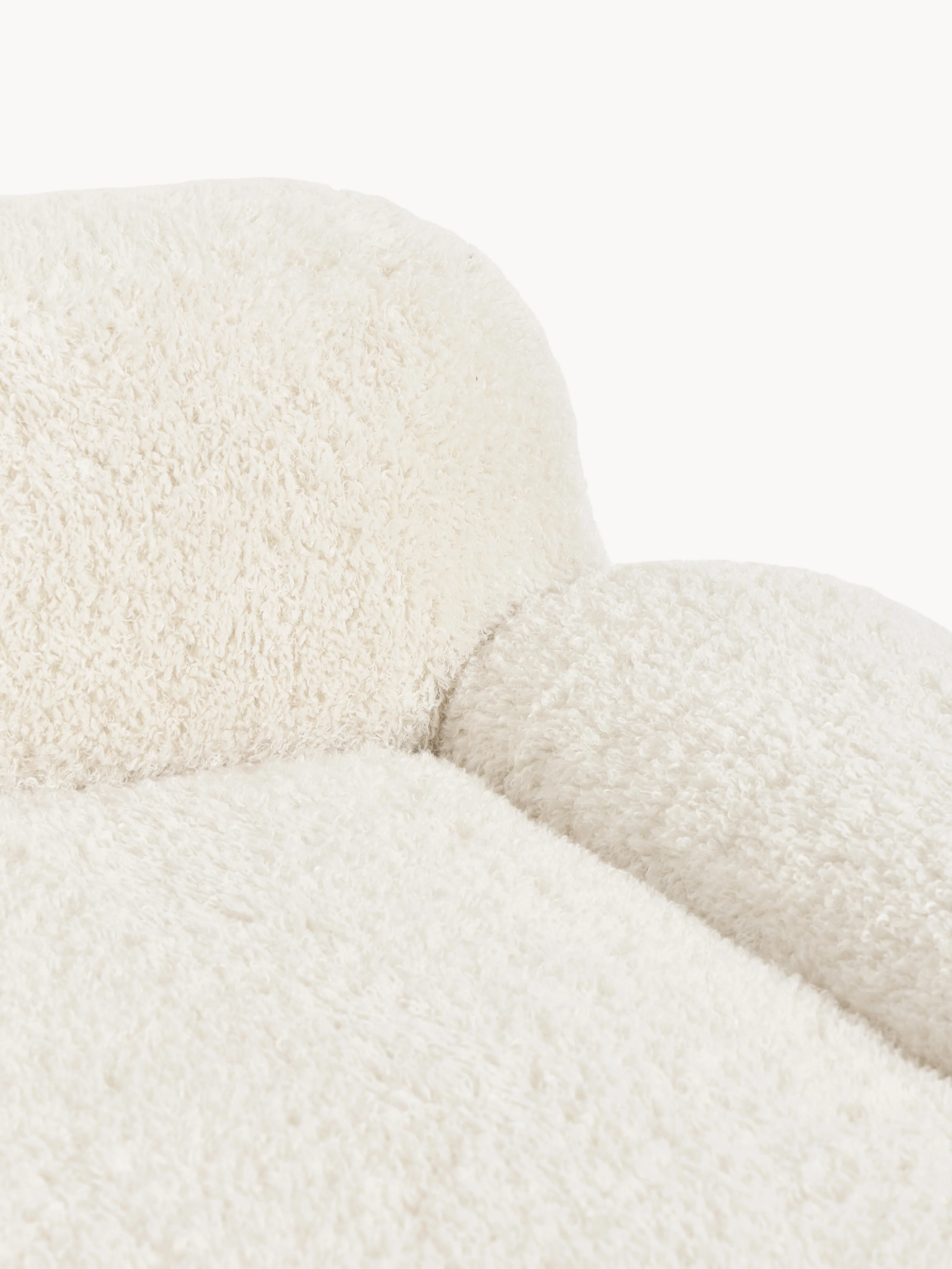 Modulaire teddy hoekbank Wolke (3-zits)