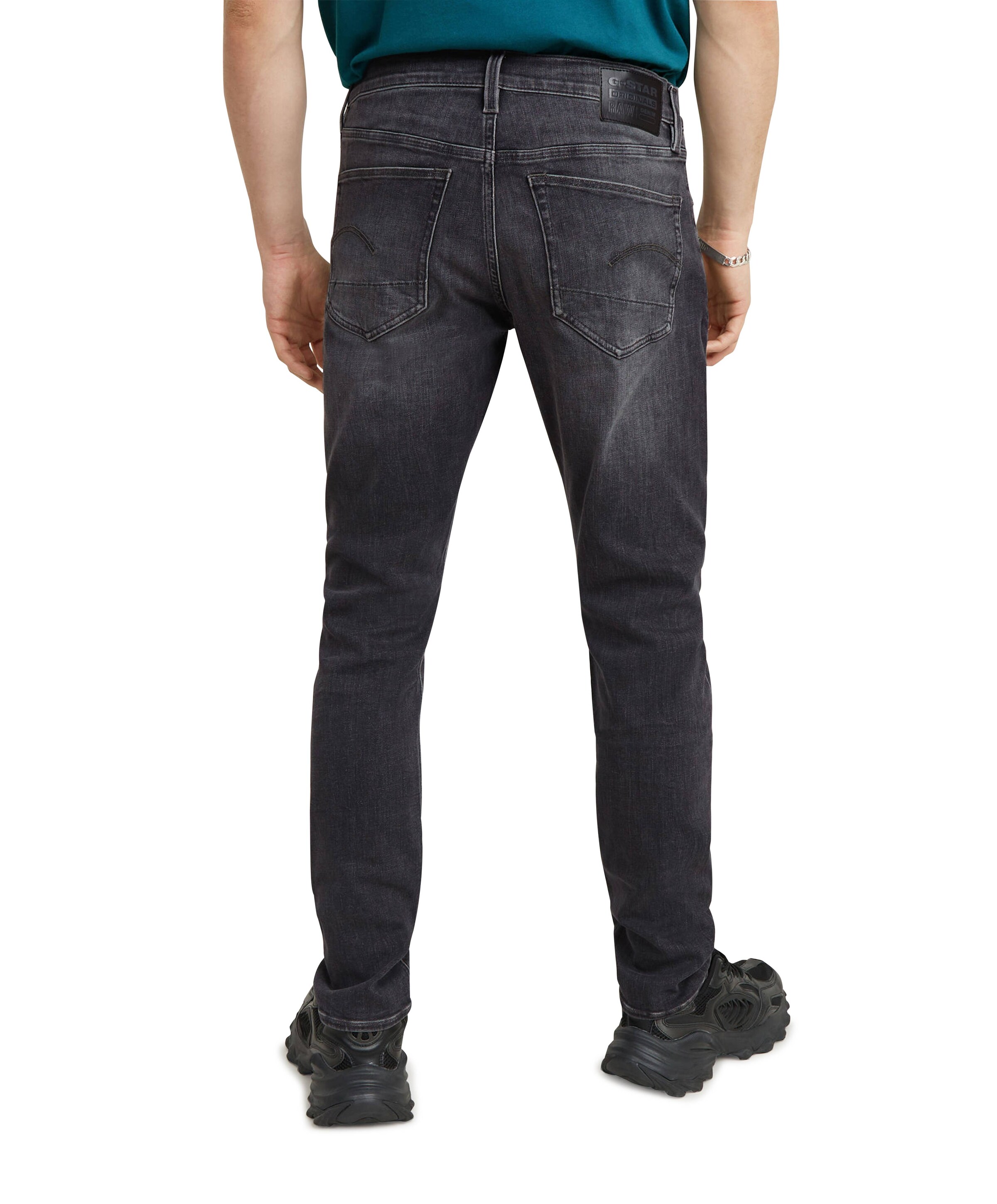 G-Star Raw 3301 Slim heren jeans zwart