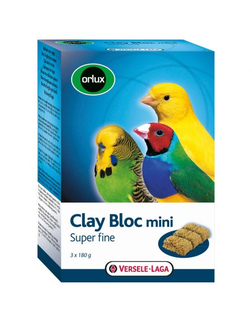 Versele-Laga Orlux Clay Bloc Mini Kleikoek - Vogelsupplement - 540 g