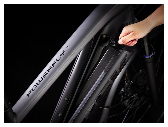 VTT Électrique Semi-Rigide Trek Powerfly Sport 7 EQ Shimano SLX / XT 12V 625Wh 27.5'' Noir Mat