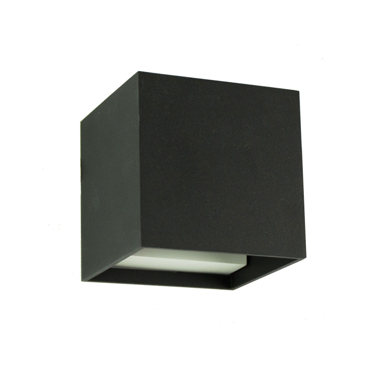Wever Ducré Box 2.0 wandlamp LED zwart 3000K