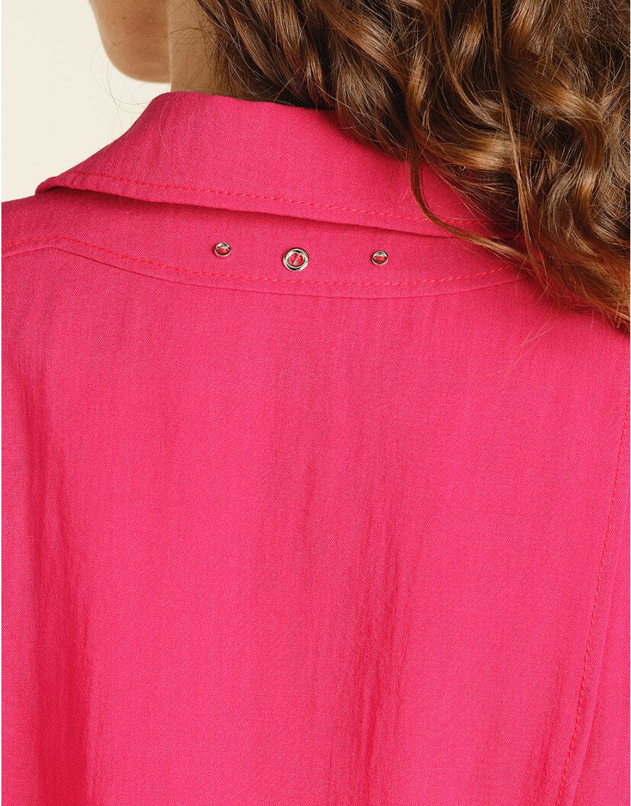 Veste chic rose fuchsia