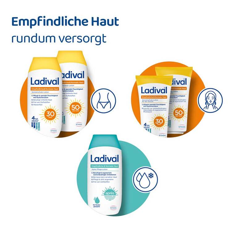 Ladival empfindliche Haut Lotion Gesicht LSF 30, 50 ml