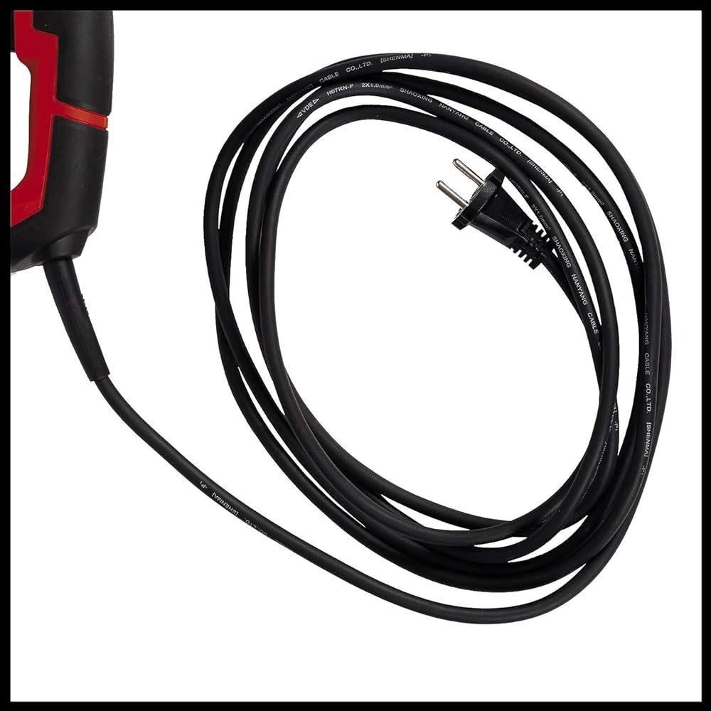Einhell Marteau démolisseur TE-DH 32 (1 500 W, force de frappe de 32 J, mandrin SDS-max, poignée principale anti-vibration + revêtement souple Softgrip, vendu avec pointeau et burin plat + E-box) : Bricolage