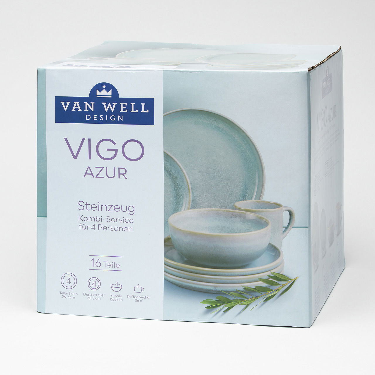 Van Well Kombiservice 16-tlg. VIGO