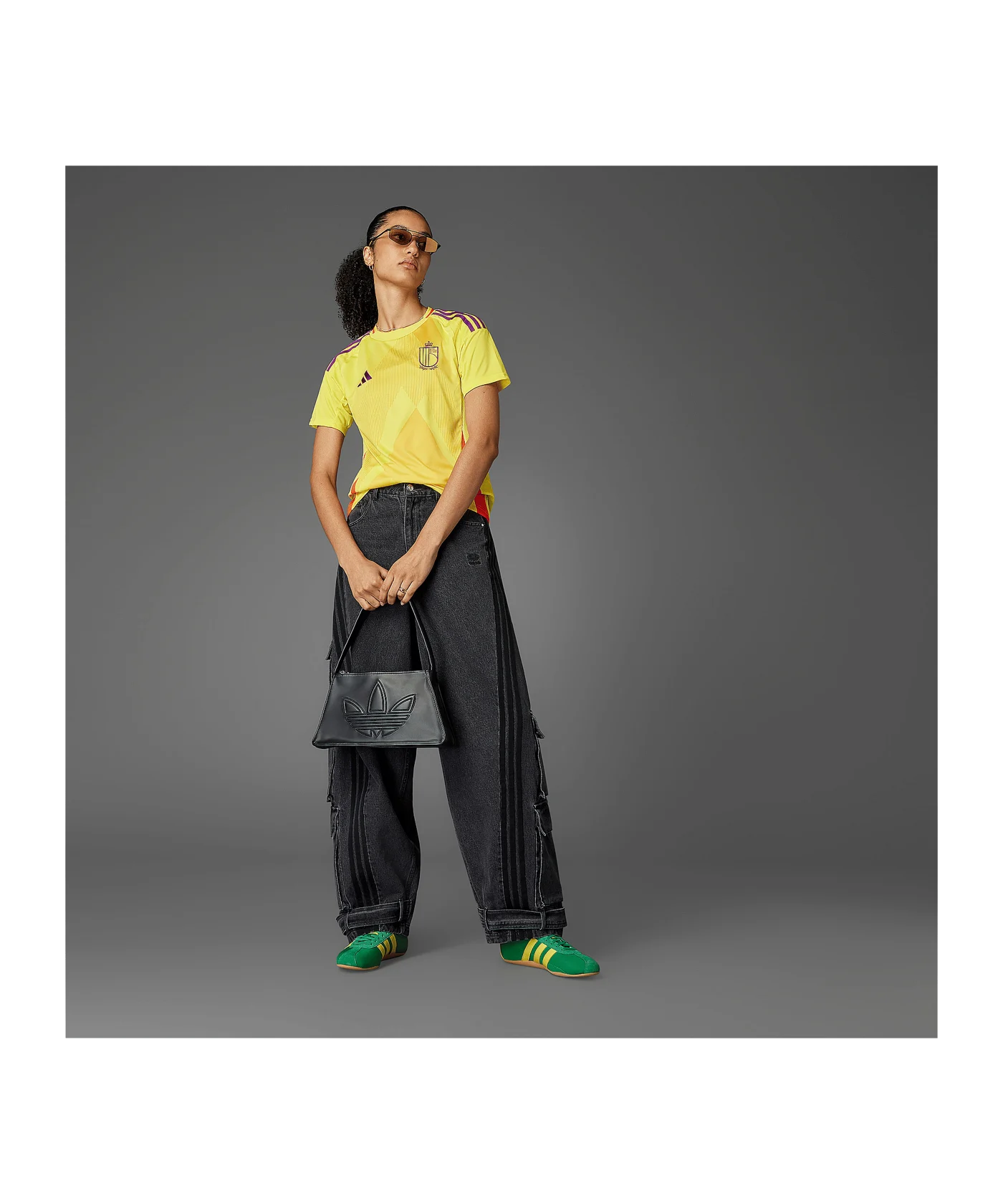 adidas Belgium Trikot Damen Gelb