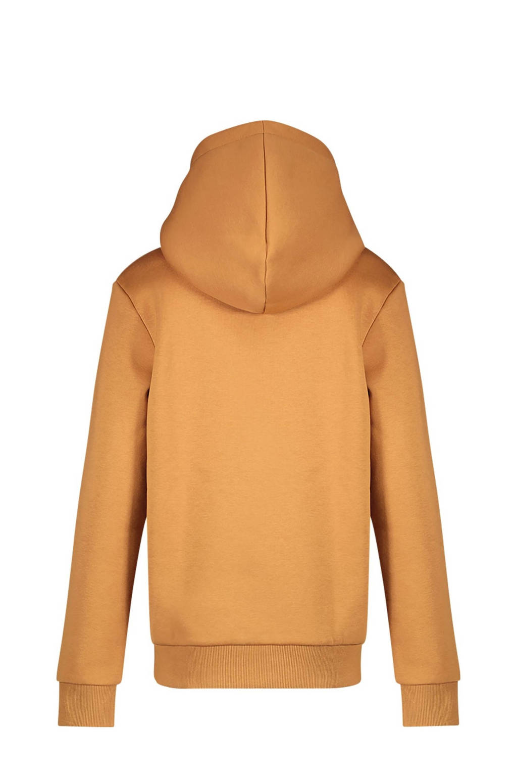Cars hoodie NOEMI met tekst camel