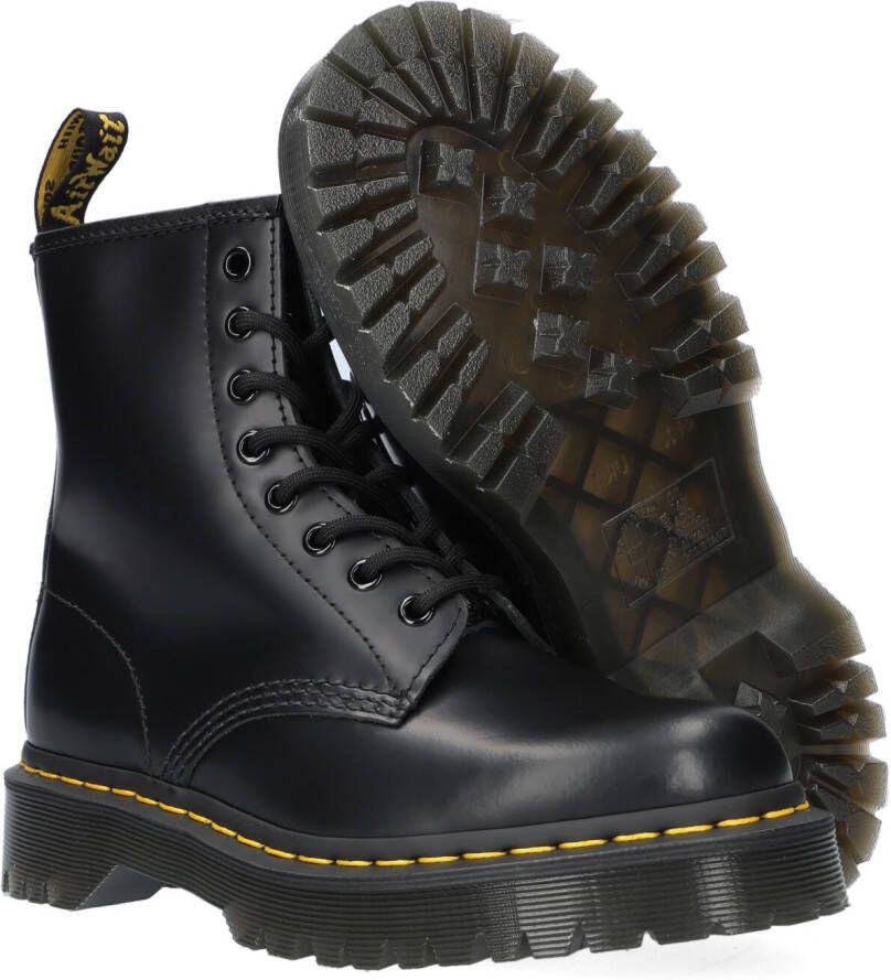 Dr Martens Dr. Martens 1460 PASCAL BLACK VIRGINIA Volwassenen VeterlaarzenHalf hoge schoenen Kleur Zwart