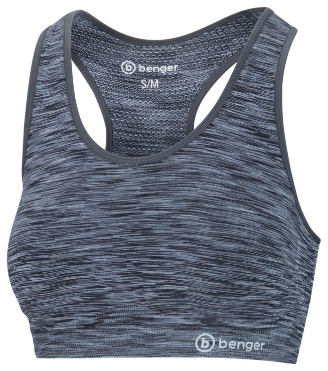 BengerFitness Seamless Bra - schwarz