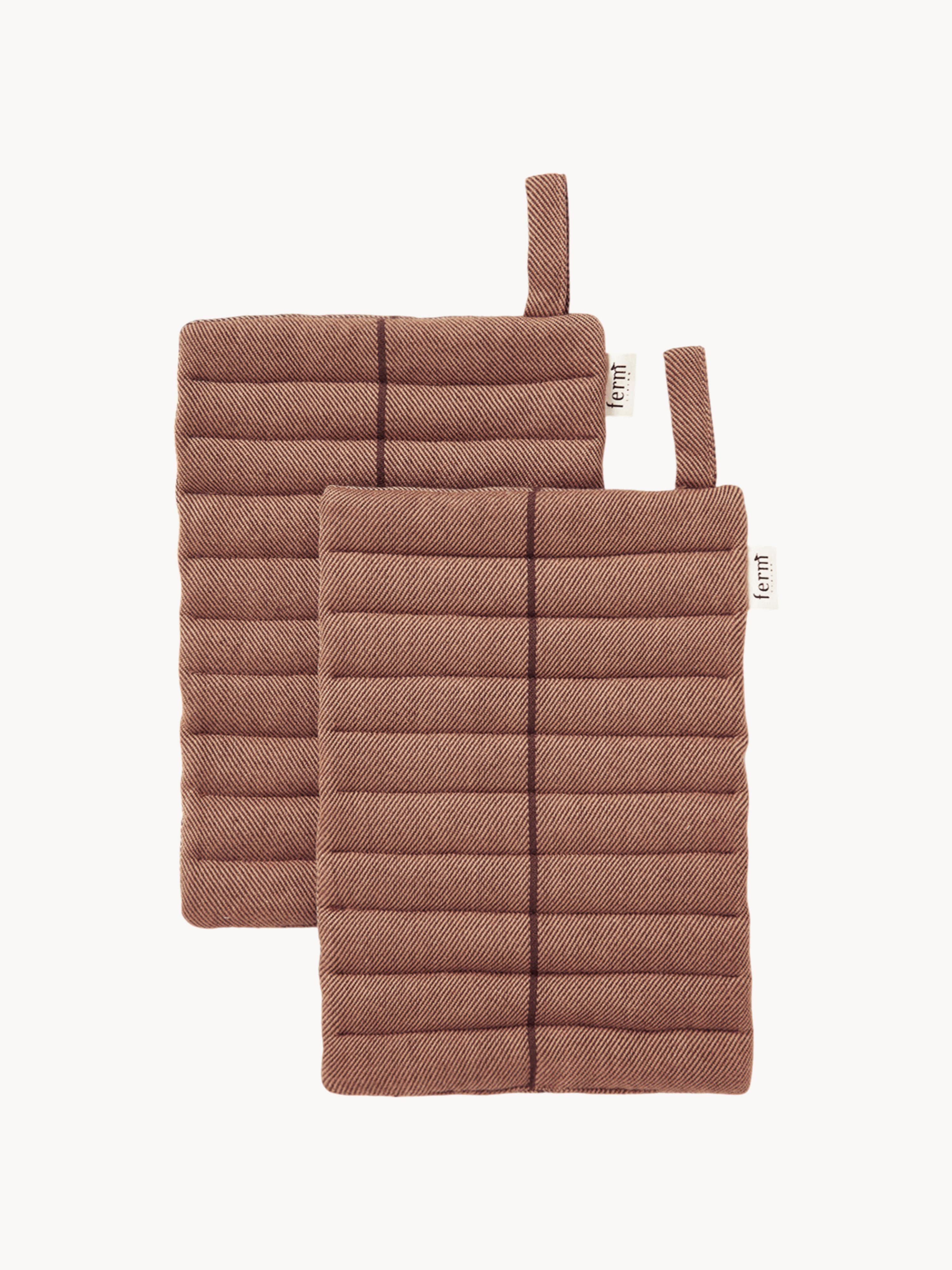 Pannenlappen Ito van biokatoen, 2-delig