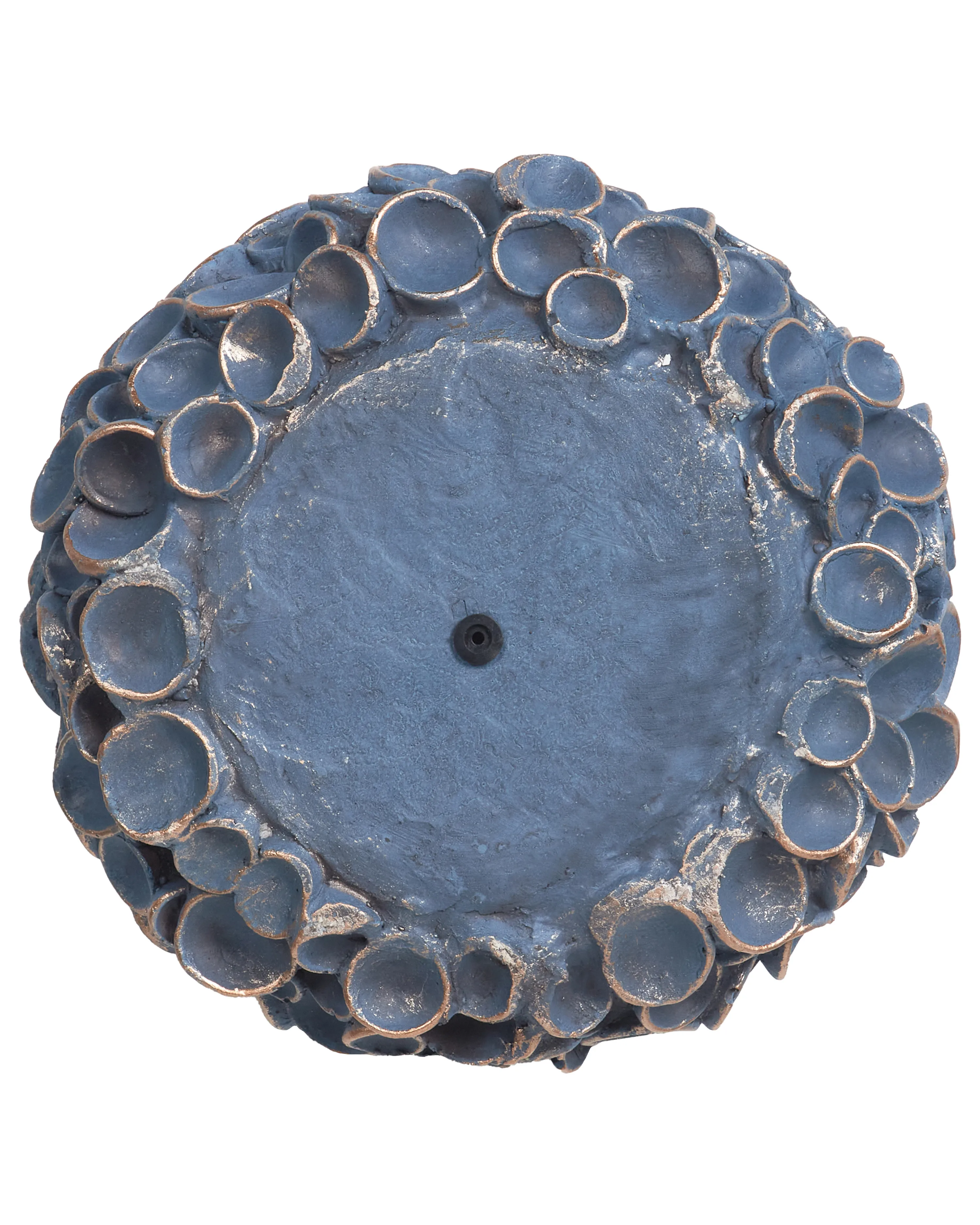 Bloemenvaas MUZAKI Keramiek 52 cm Blauw