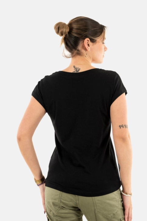 Tee shirt only nina black heart