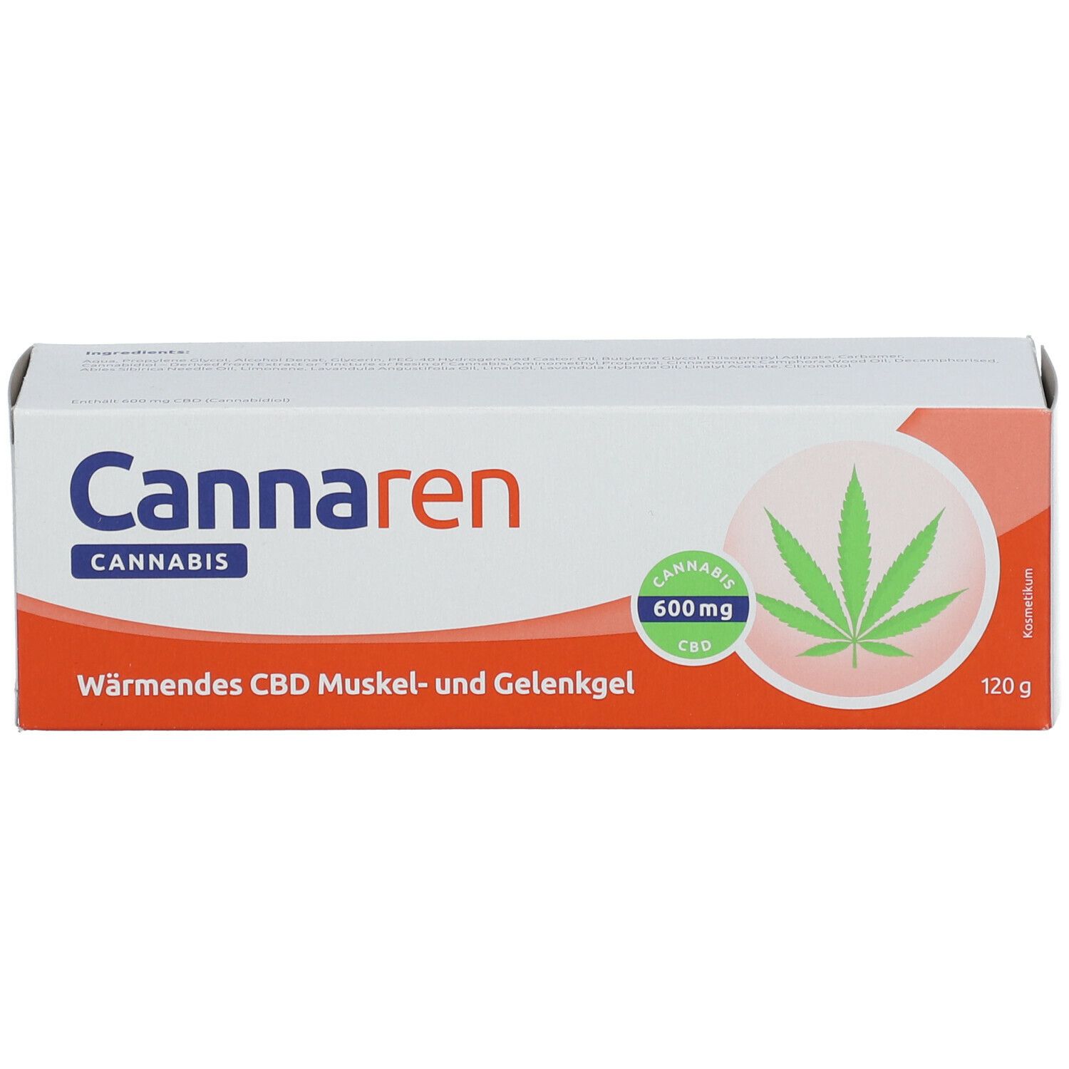 Cannaren Wärmendes CBD Muskel- und Gelenkgel