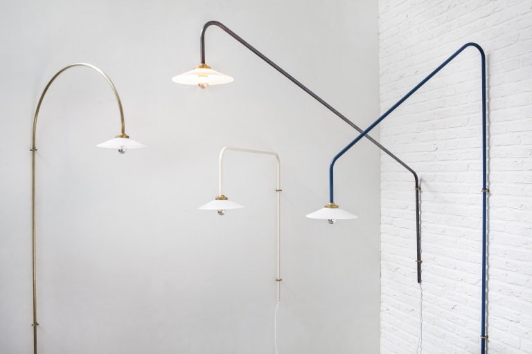 Valerie Objects Hanging lamp no. 2 wandlamp rood