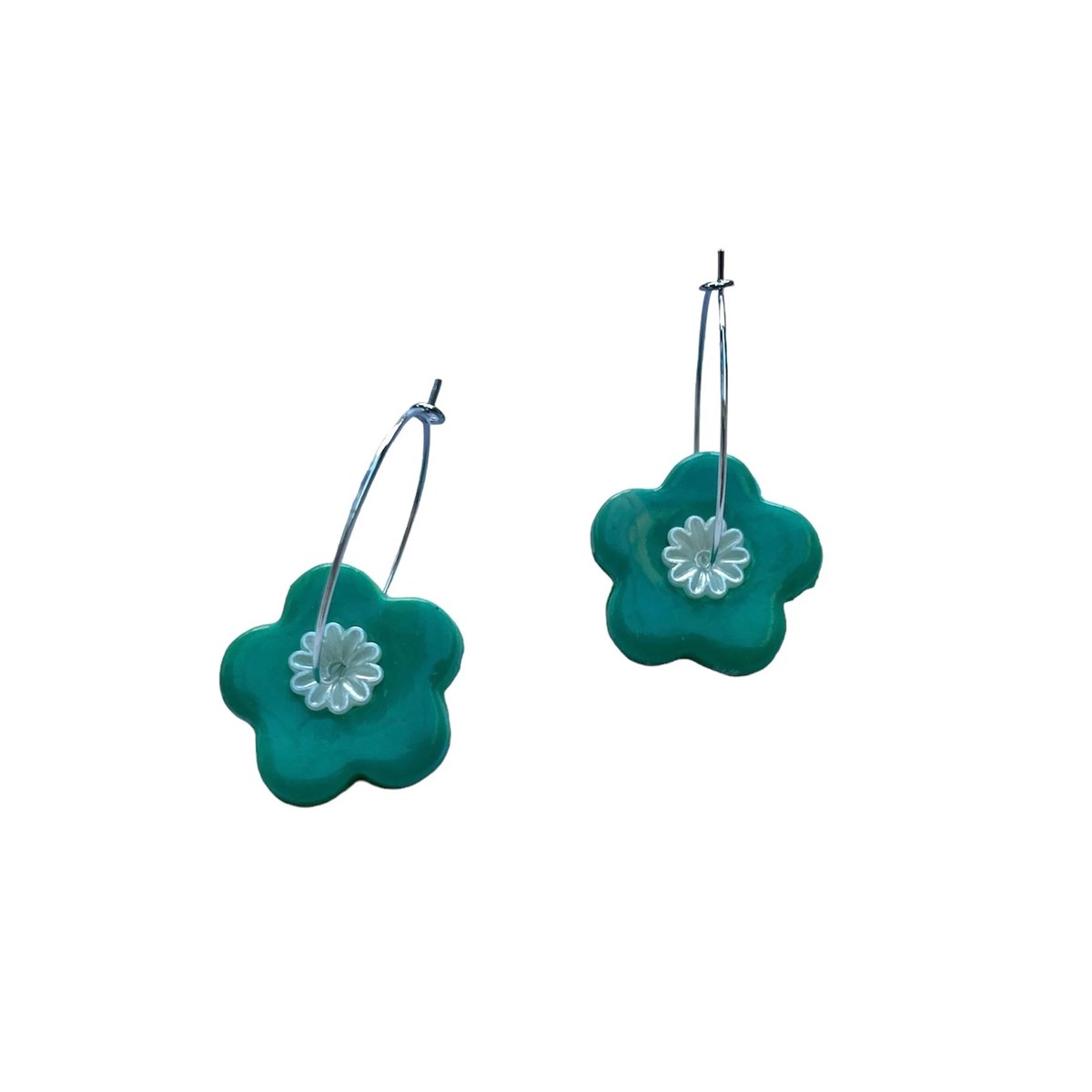 Boucles d'oreille créole artisanat