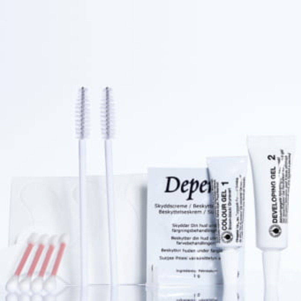 Depend Wimper- en Wenkbrauwverf Bruin/Zwart