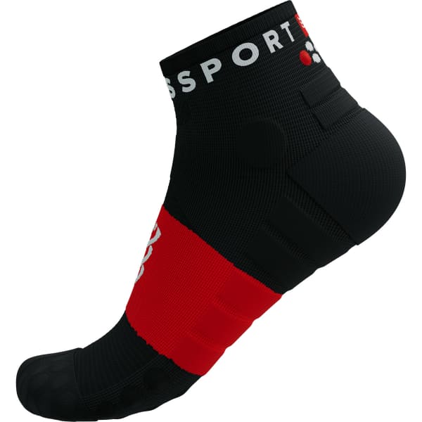 Chaussette running COMPRESSPORT ULTRA TRAIL LOW SOCKS BLACK/RED