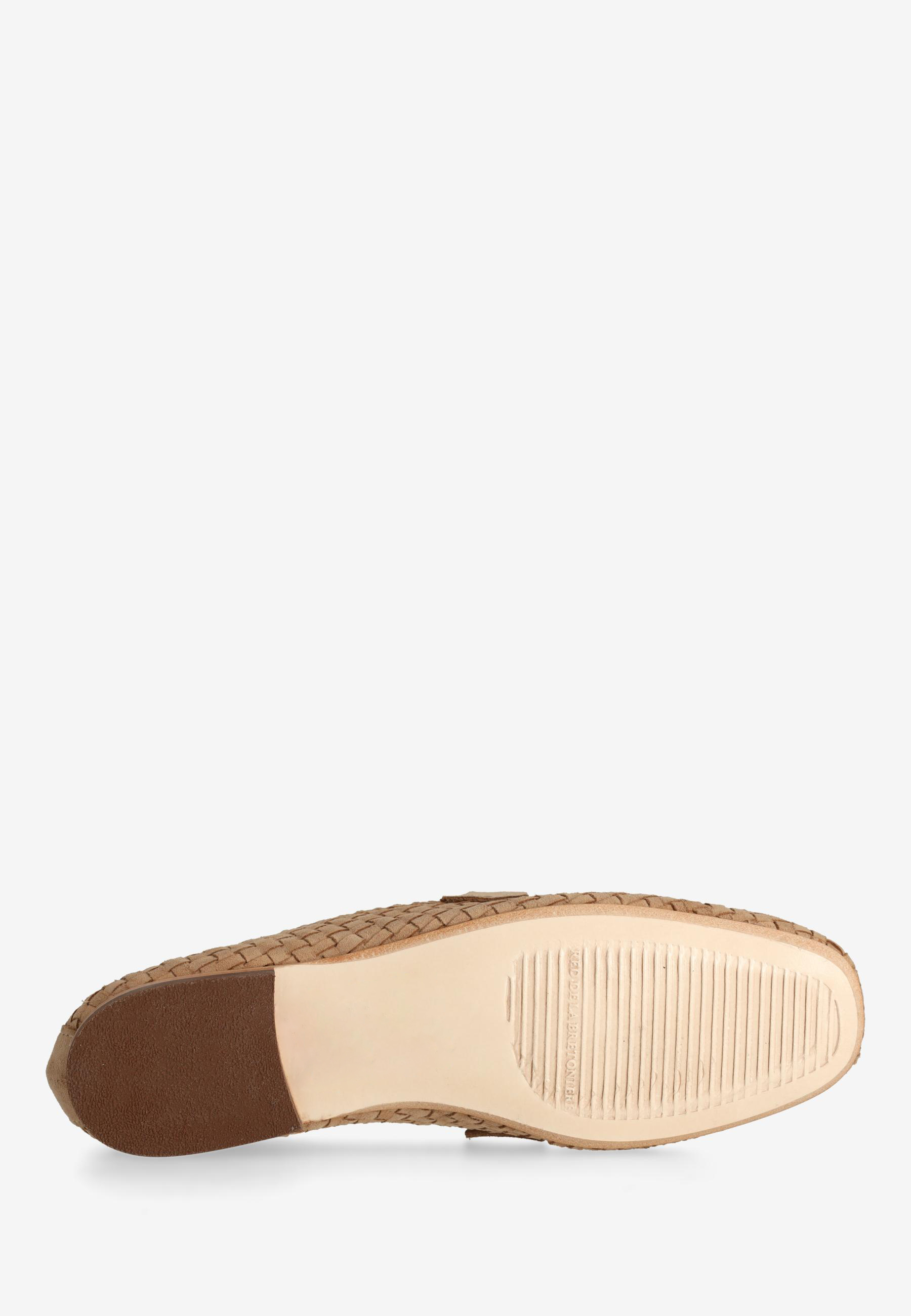 JOLIEN LOAFER woven suede Taupe