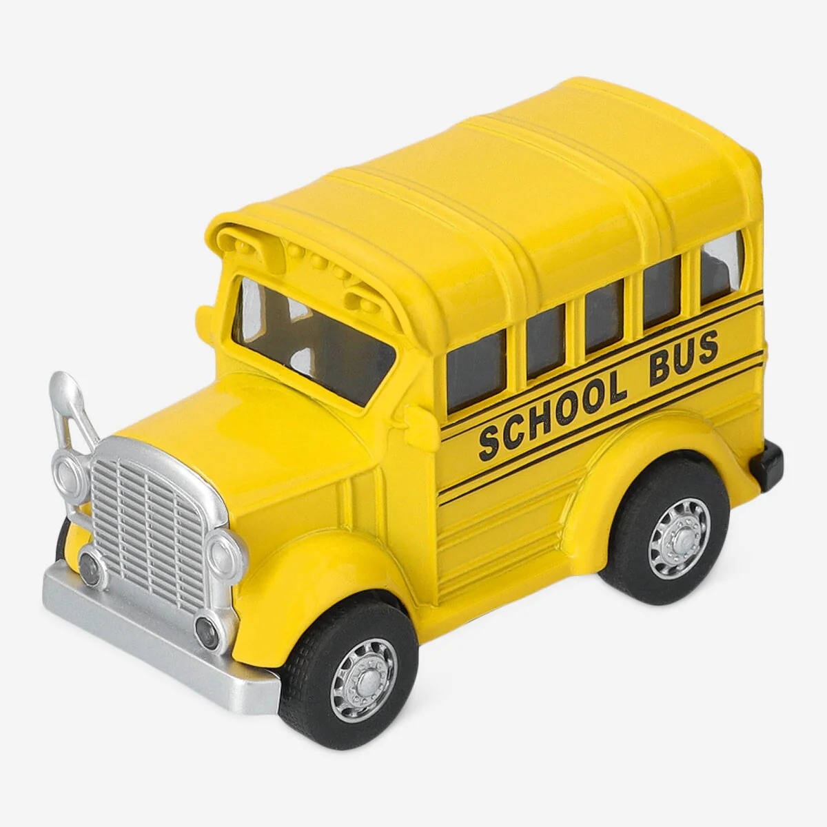 Pull-Back gul skolebus