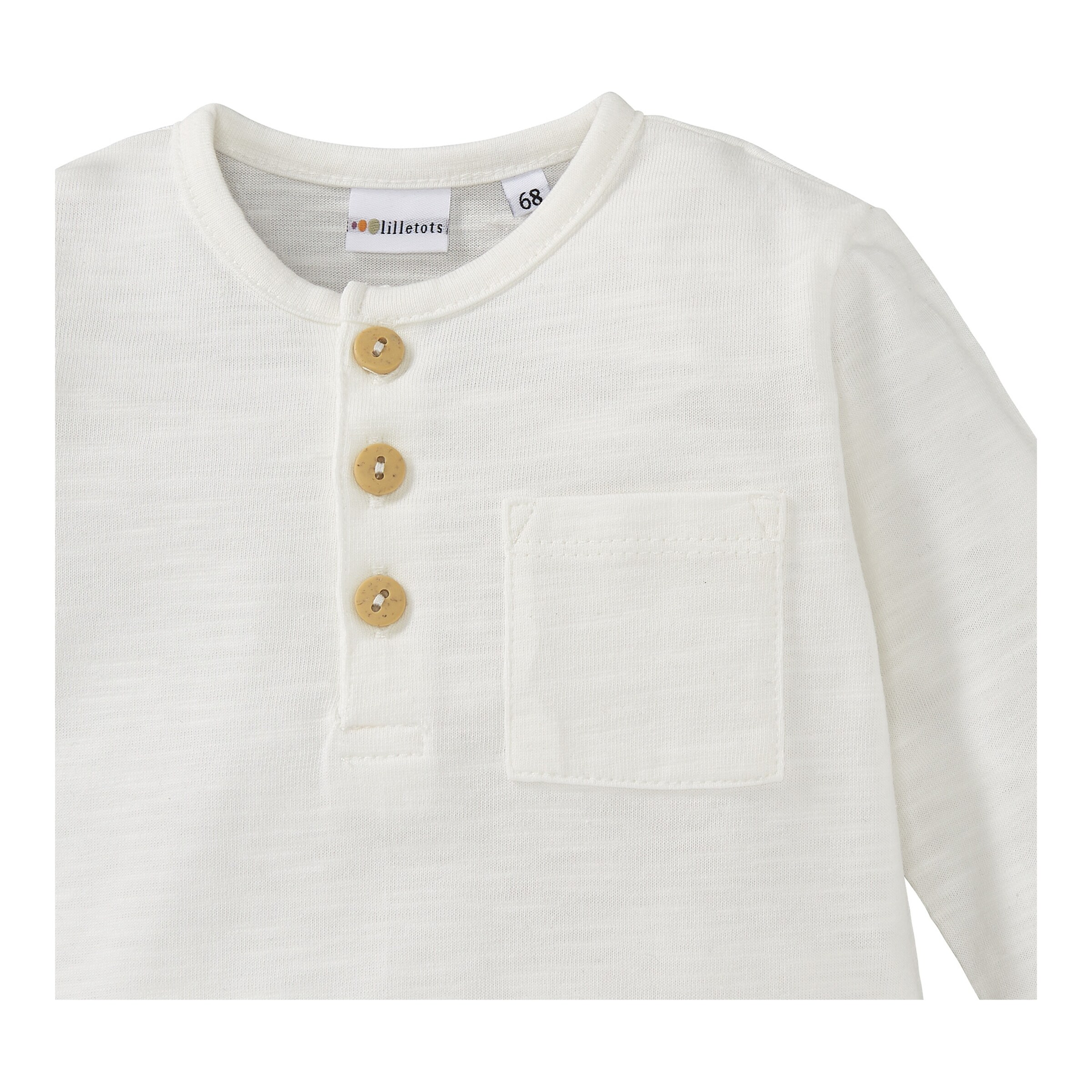 Lilletots - Captain Boys Hemd kurzarm Henley