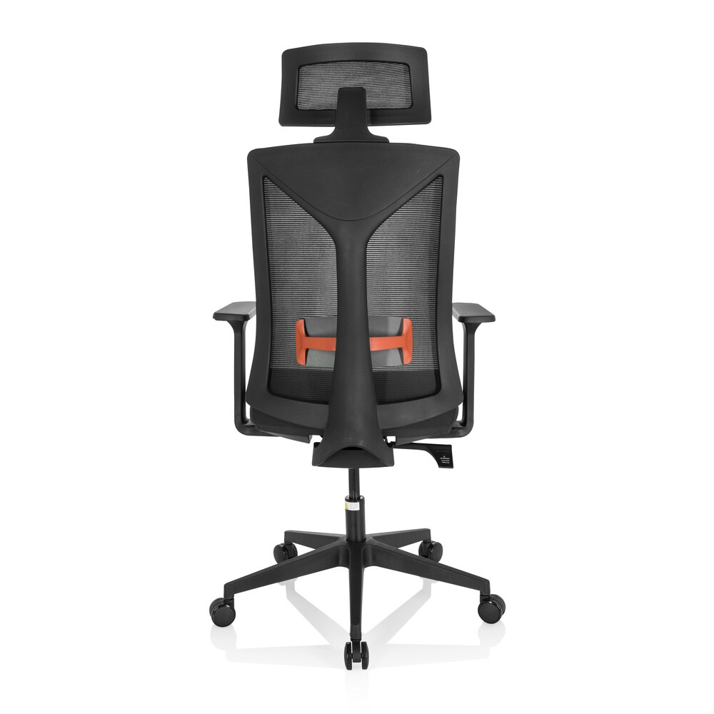 Profi Bürostuhl KODIAK Stoff/Netzstoff mit Armlehnen hjh OFFICE