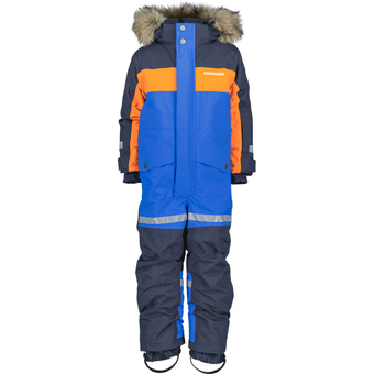 Didriksons Bjärven Overall Caribbean Blue Kinder