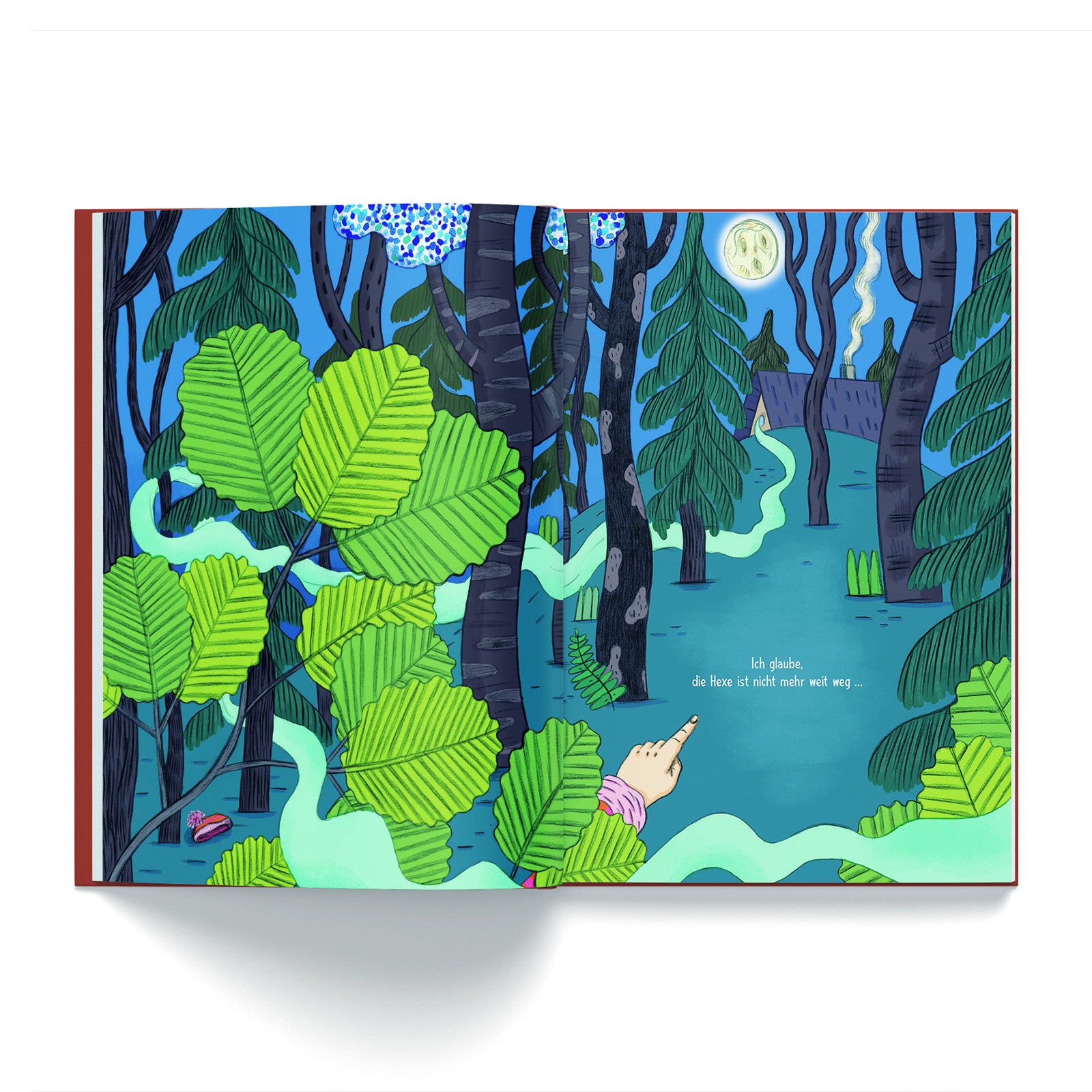 Buch Ein Buch allein im Wald