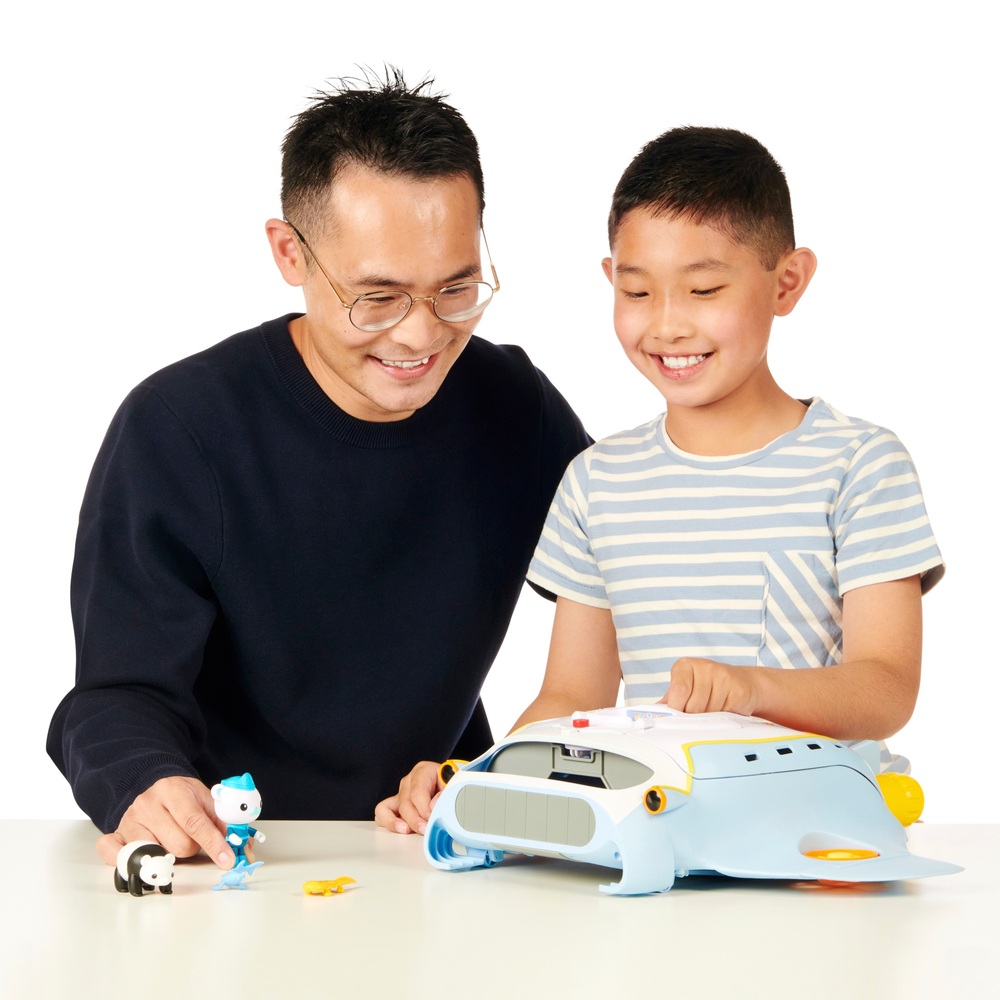 Octonauts Above & Beyond Octoray Verwandlungsspielset mit Licht und Sound