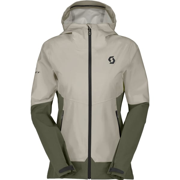 Veste de ski SCOTT EXPLORAIR SOFTSHELL W'S JACKET DUST WHITE/DOUGLAS GREEN