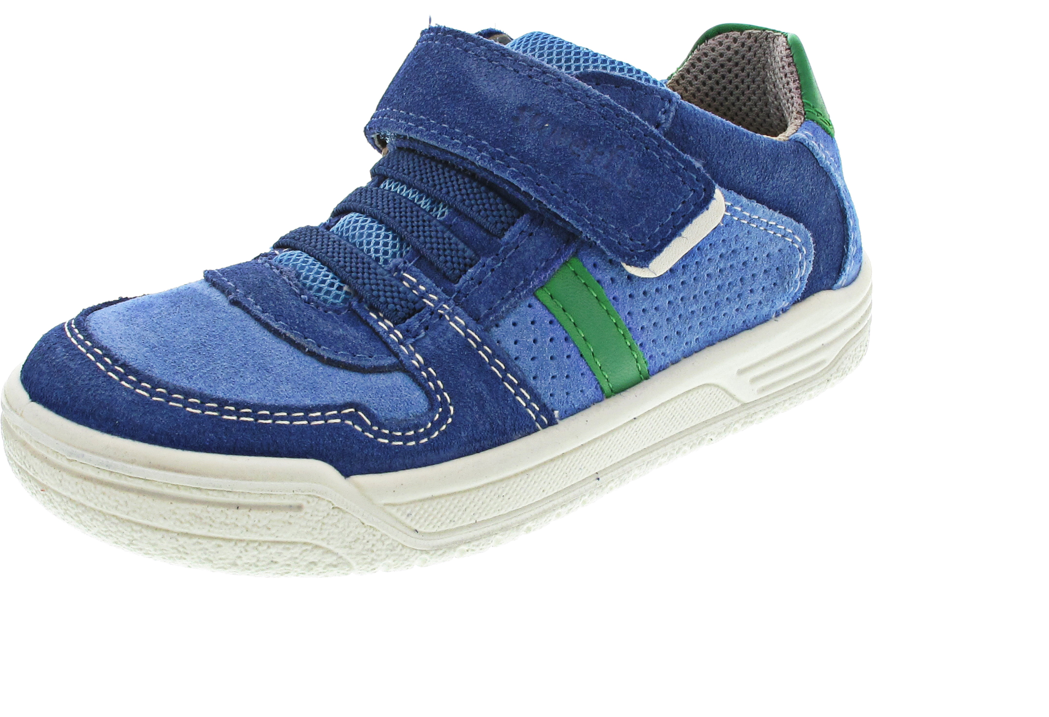 Superfit Earth 25 Kletthalbschuh blau