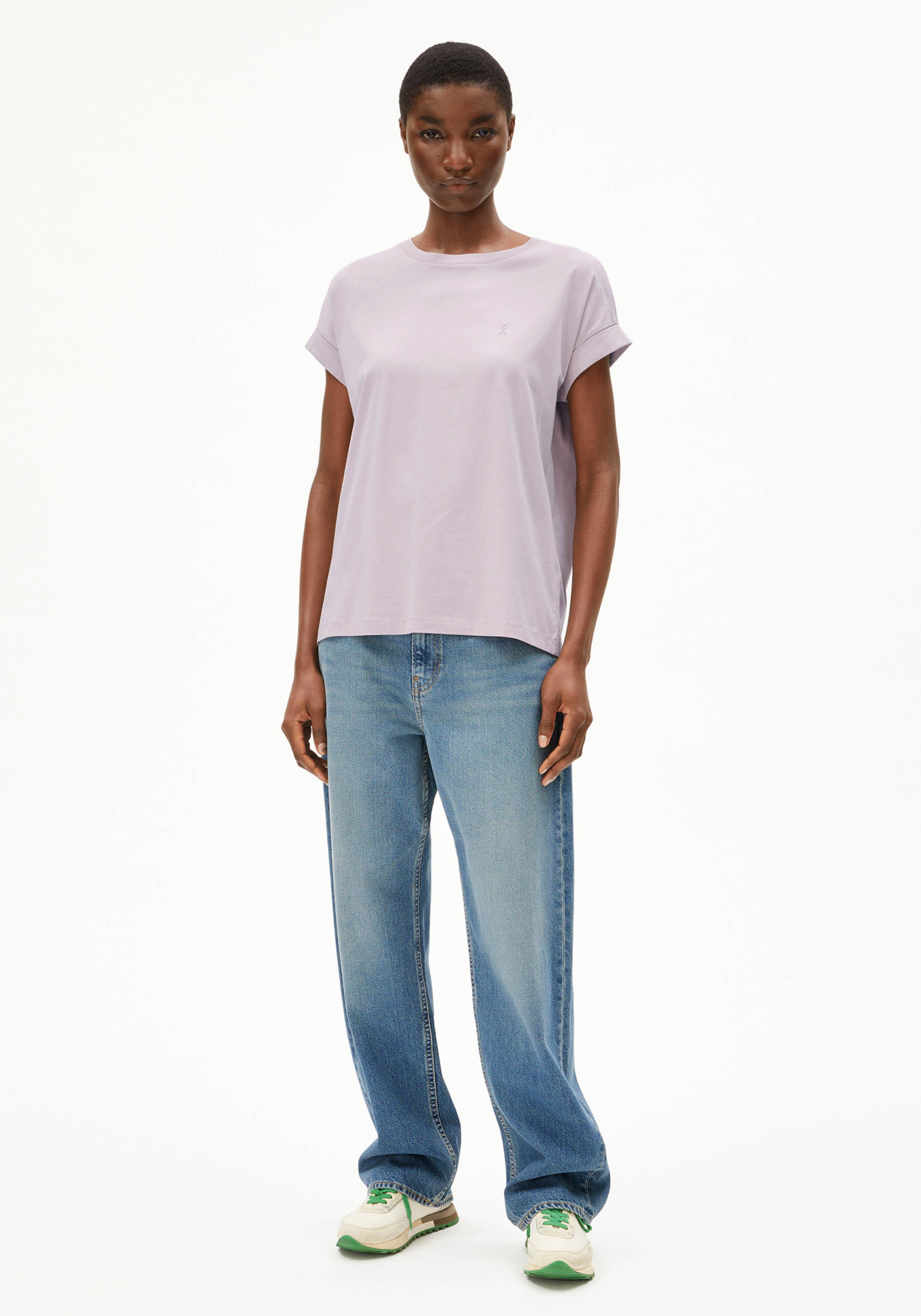 Armedangels T-Shirt Idaara Ice Grape