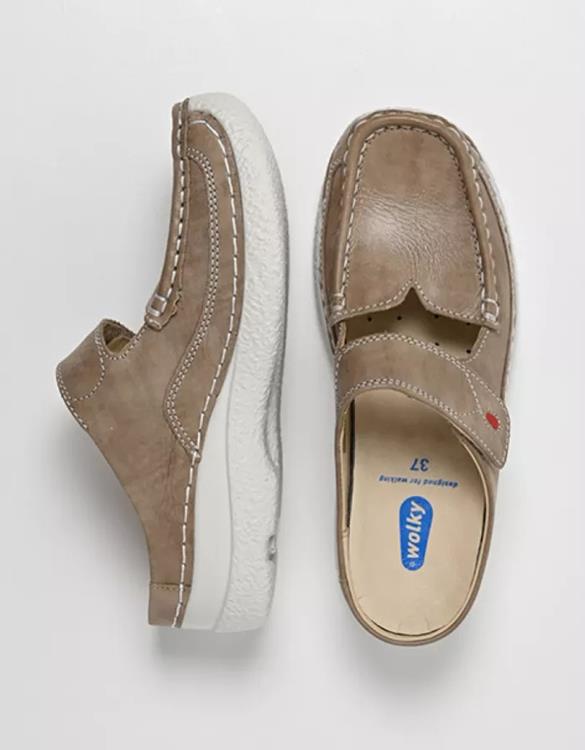 Wolky 06227 Roll Slipper wit