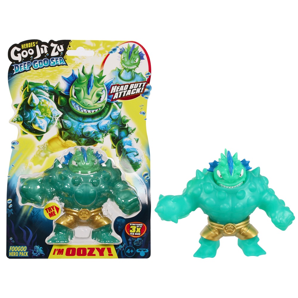 Helden von Goo Jit Zu Deep Goo Sea Foogoo Heldenpaket