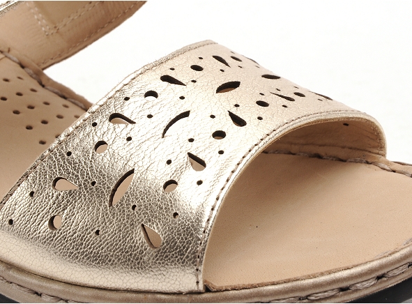 Caprice nu pieds talons femme 28253 bronze