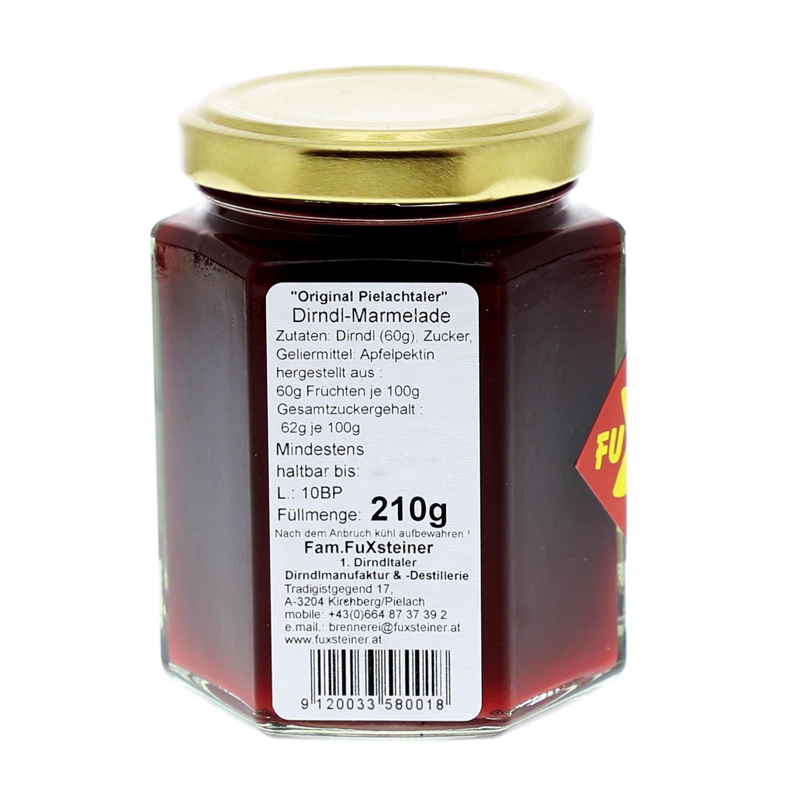 Brennerei Fuxsteiner Dirndl Marmelade
