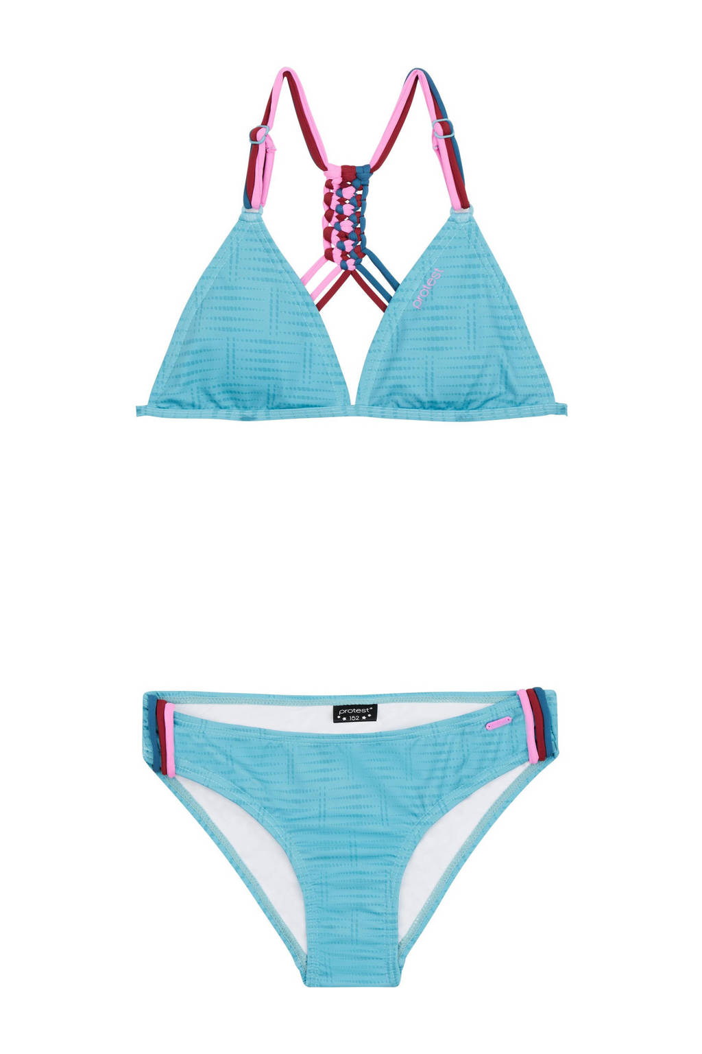 triangel bikini PRTFIMKE JR lichtblauw