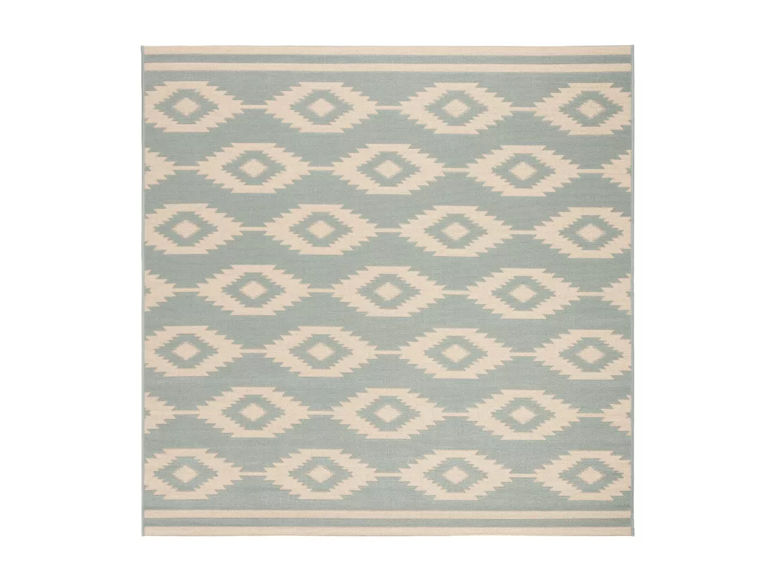Tapis Cream & Aqua 201 X 201 cm - Budelli