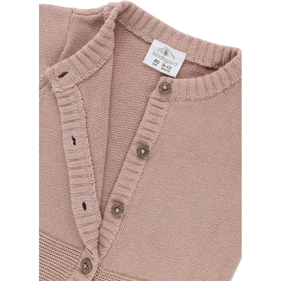 kindsgard Strickoverall strikka Grobstrick rosa