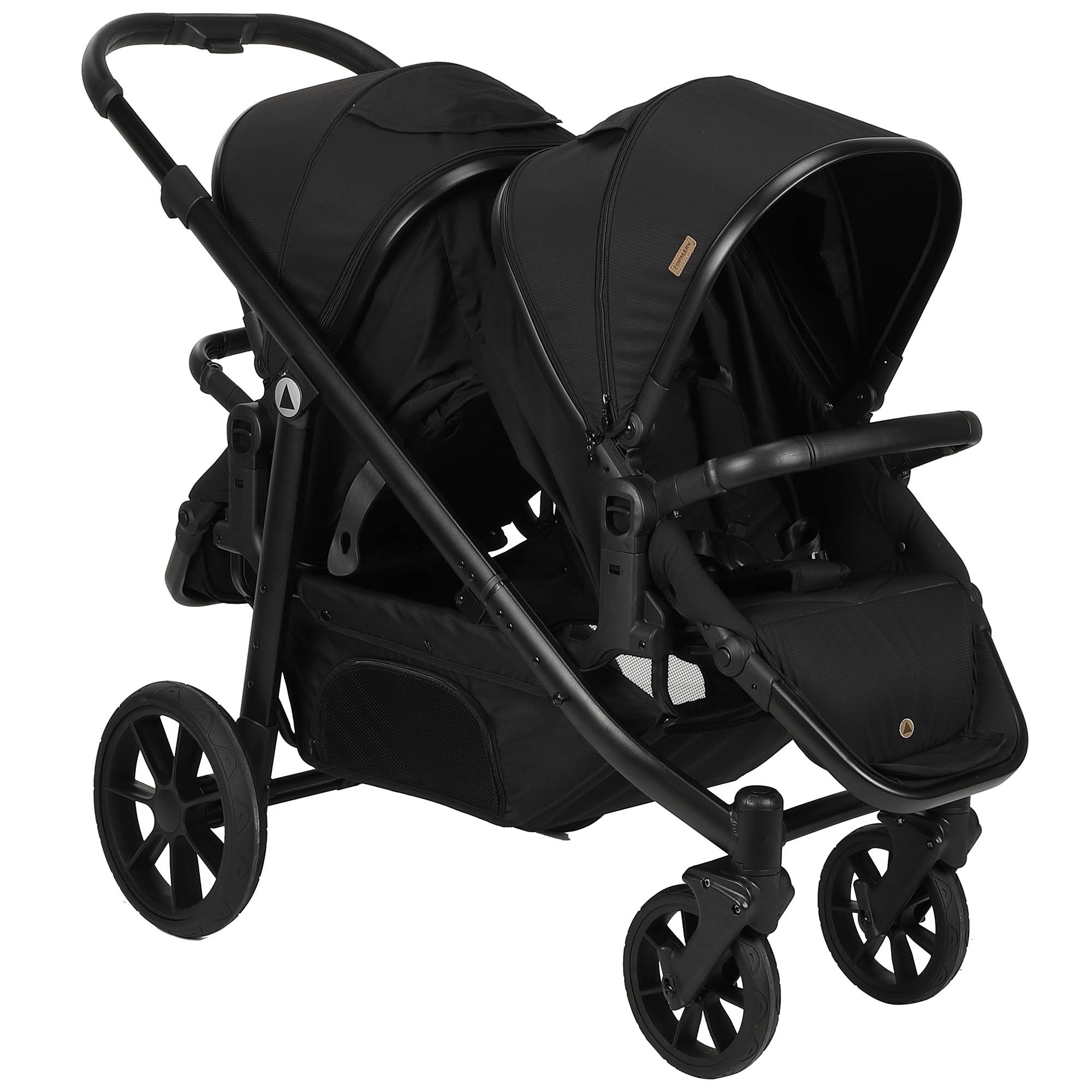 Topmark 2 Combi duowagen Black - frames met zit - Prénatal