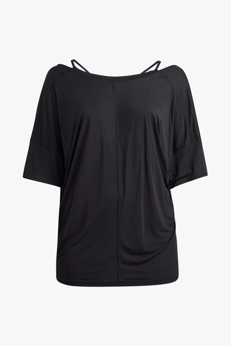 adidas Performance Yoga Studio Oversized Plus Size Damen T-Shirt