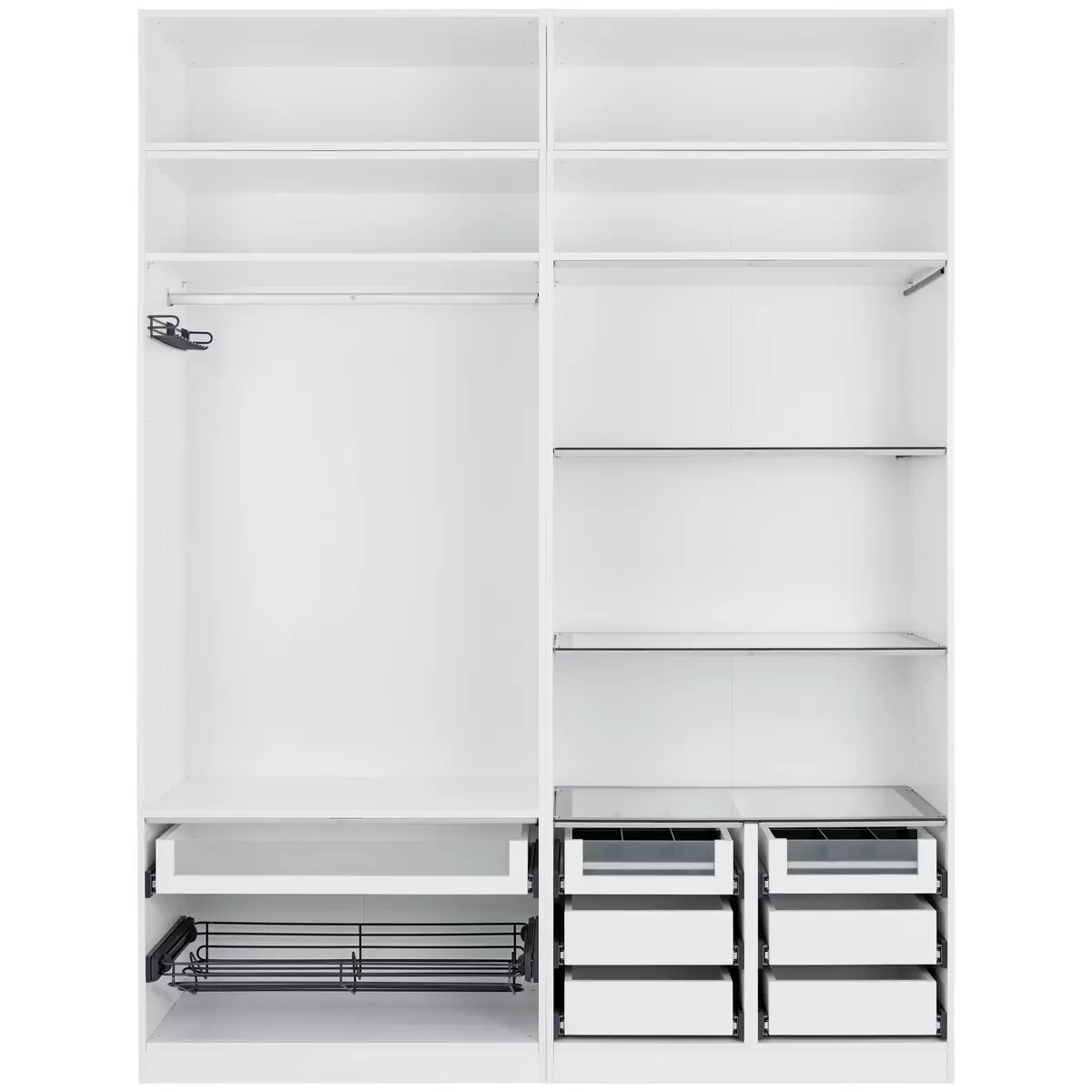 Inneneinteilung Unit weiss
